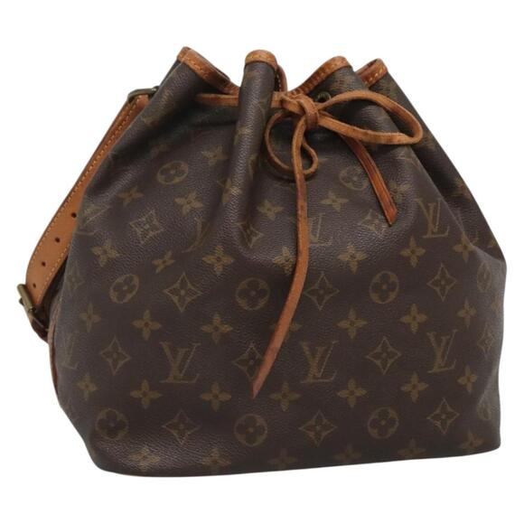 LOUIS VUITTON Monogram Petit Noe Shoulder Bag M42226 - Picture 1 of 16